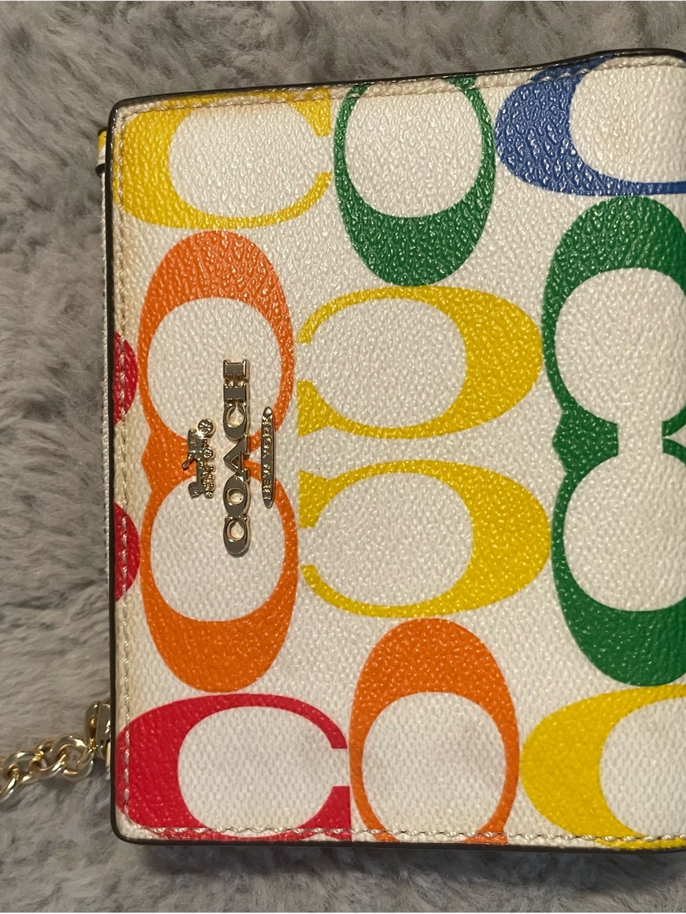 Coach Rainbow Signature Wallet